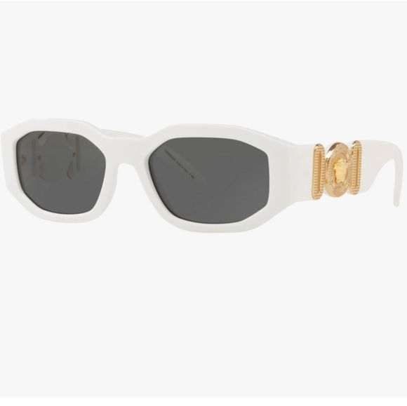 NEW VERSACE WHITE SUNGLASSES - 53mm main image 4